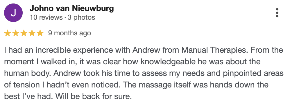 Client review screenshot